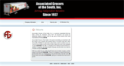Desktop Screenshot of agsouth.com